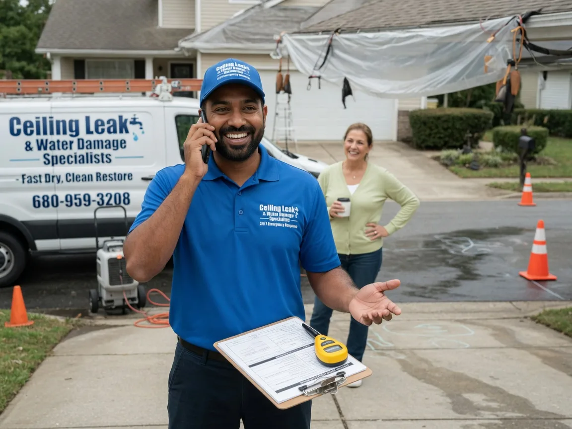 Ceiling Leak Cleanup Christiana, TN FAQs