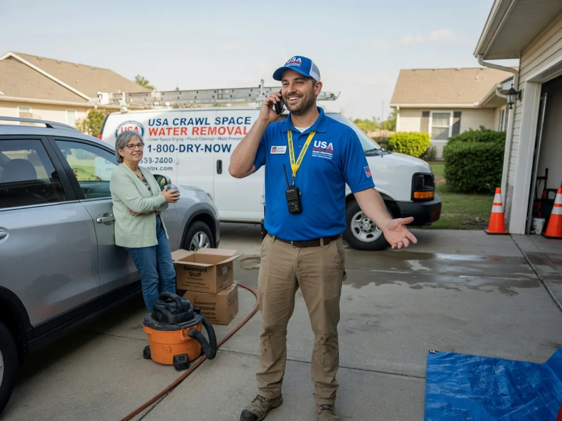 Crawl Space Water Removal Christiana, TN FAQs